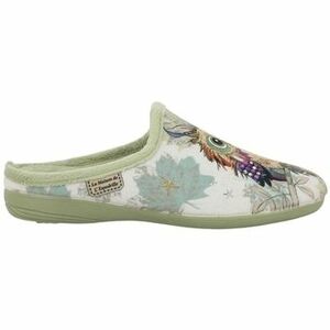 Mamuszok La Maison De L'espadrille MULE HIBOUX Maison de l'Espadrille PISTACHE 6146-7 kép