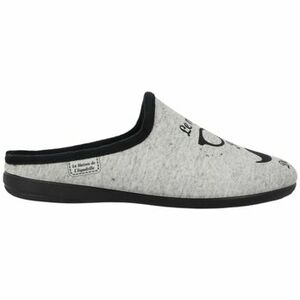 Papucsok La Maison De L'espadrille MULE HUMOUR M Maison de l'Espadrille 108-7-H8-GRIS DICTONS kép
