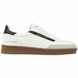 Oxford cipők British Knights REVIVAL 3655-WHITE/BLACK/CREPE Blanc kép