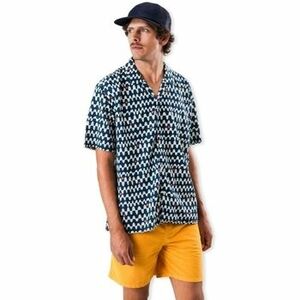 Hosszú ujjú ingek Brava Fabrics Sunset Aloha Shirt - Navy kép