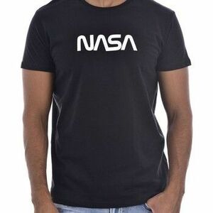 Pólók / Galléros Pólók Nasa BIG WORM O NECK BLACK BIG WORM O NECK kép