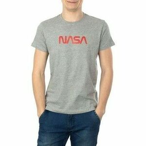 Pólók / Galléros Pólók Nasa BIG WORM O NECK GREY BIG WORM O NECK kép
