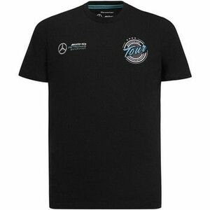 Pólók / Galléros Pólók Mercedes MAPM FW TOUR T 100 - BLACK 141191006 kép