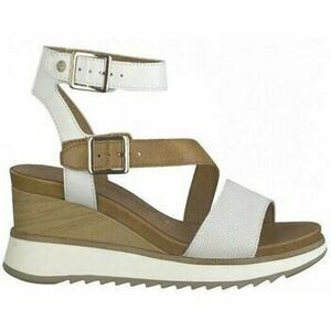 Szandálok / Saruk Tamaris RITTA 132 WHITE/LT.GOLD 28021 kép