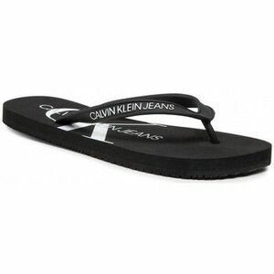Lábujjközös papucsok Calvin Klein Jeans BEACH BDS BLACK YW0YW00098 kép
