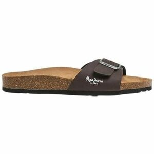 Papucsok Pepe jeans BIO M SINGLE KANSAS 878-BROWN Marron kép