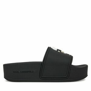 Papucs KARL LAGERFELD Kondo Maxi KL80805A Fekete kép