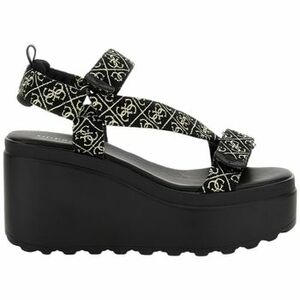 Szandálok / Saruk Guess OCILIA2 BLACK PLATINO Noir kép