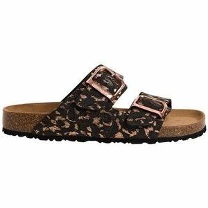 Papucsok Tamaris 12750342 090-BLACK/LEOPARD Noir kép