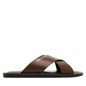 Papucs KARL LAGERFELD Kastor III KL70214 Barna kép