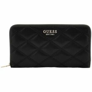 Pénztárcák Guess TAMSIN SLG SMALL ZIP BLACK Noir kép