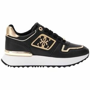 Oxford cipők Guess KOYAA BLACK/PLATINO Noir kép