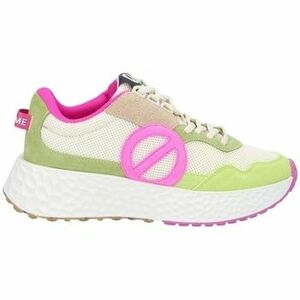Oxford cipők No Name CARTER JOGGER SUEDE LIME/DOVE/APPLE Vert kép