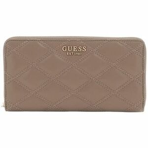 Pénztárcák Guess TAMSIN SLG SMALL ZIP DARK TAUPE Beige kép