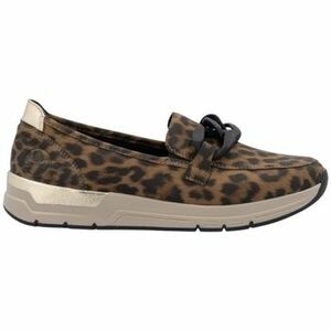 Mokkaszínek Rieker 58944 90-LEOPARD Marron kép