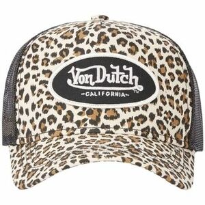 Baseball sapkák Von Dutch LOGOROSESBLACK LEOPARD Marron kép