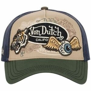 Baseball sapkák Von Dutch PATCHES 07 KAKI/BEIGE Vert kép