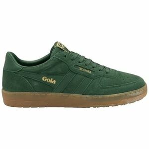 Oxford cipők Gola HAWK SUEDE 86 NC-EVERGREEN/GUM Vert kép