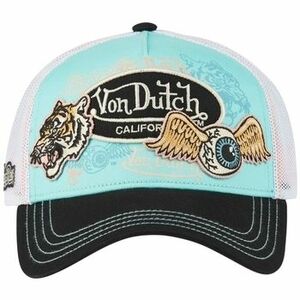Baseball sapkák Von Dutch PATCHES 08 BLUE Bleu kép