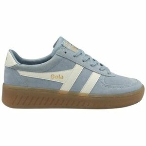 Oxford cipők Gola GRANDSLAM SUEDE WA- AIR/OFF WHITE/GUM Bleu kép