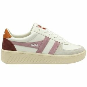 Oxford cipők Gola GRANDSLAM TRIDENT HK-WHITE/CANDY/MOODY ORAN Blanc kép