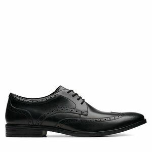 Félcipő Clarks Brandon Limit 26178490 Fekete kép
