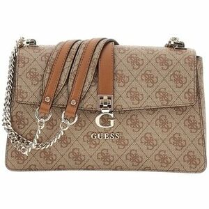 Válltáskák Guess ZAMIRA HOBO SHOULDER LATTE LOGO Marron kép