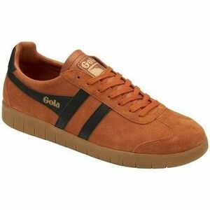Oxford cipők Gola HURRICANE UB-MOODY ORANGE/BLACK/GUM CMB046 kép