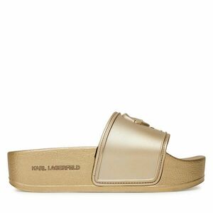 Papucs KARL LAGERFELD Kondo Maxi KL80819M Arany kép