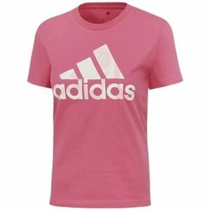 Pólók / Galléros Pólók adidas WMS T SHIRT LOGO PULSE MAGENTA HS5283 kép