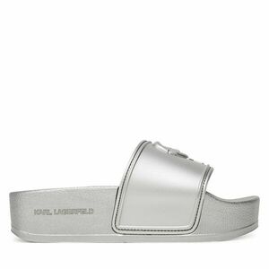 Papucs KARL LAGERFELD Kondo Maxi KL80819M Ezüst kép