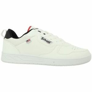 Oxford cipők Schott DIRANM WHITE/GREY/RED S23SCTAI003M kép