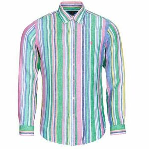 Hosszú ujjú ingek Polo Ralph Lauren CHEMISE COUPE DROITE EN LIN kép
