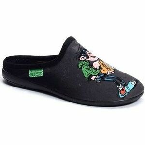 Mamuszok La Maison De L'espadrille MULE GASTON Maison de l'Espadrille NOIR G510-7 kép
