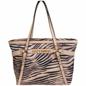 Kézitáskák Roberto Cavalli 78RA4BI2-ZSB87 R41-TIGERSTRIPE NATURAL Marron kép