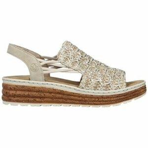 Szandálok / Saruk Rieker 62741 60-beige Beige kép