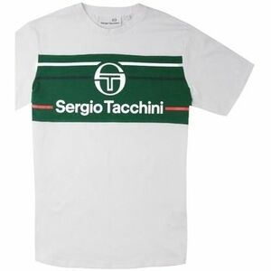 Pólók / Galléros Pólók Sergio Tacchini DIKER T SHIRT 154-WHITE/BOT 40220 kép