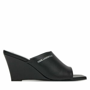 Papucs KARL LAGERFELD Rialto KL34400 Fekete kép