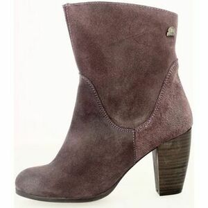 Bokacsizmák MTNG BRIDGET WAX AUBERGINE 90266 kép