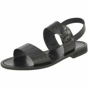Szandálok / Saruk Iota BELUGA CROC NERO 513 kép