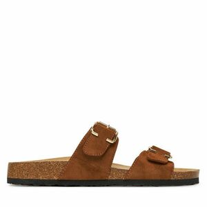 Papucs ONLY Shoes Onlmaxi-13 Pu Strap Buckle 15331392 Barna kép