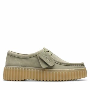 Félcipő Clarks Torhill Bee 26181190 Zöld kép