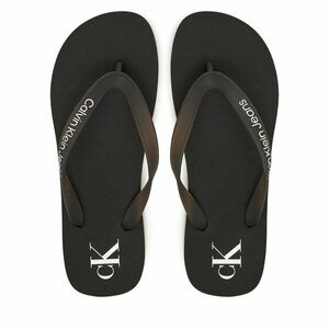 Flip-flops Calvin Klein Jeans Beach Sandal Transparent Tpu YW0YW01829 Fekete kép