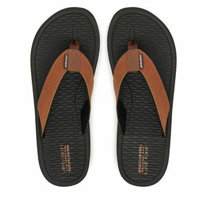 Flip-flops Skechers Tantric-Copano 205097/BRN Barna kép