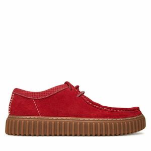 Félcipő Clarks Torhill Low 26180908 Piros kép