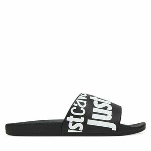 Papucs Just Cavalli 78QA3SZ1 ZS785 Fekete kép