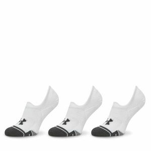 3 pár unisex bokazokni Under Armour Performance Tech 1379502 Fehér kép