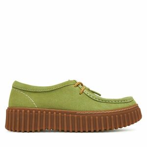 Félcipő Clarks Torhill Bee 26181186 Zöld kép