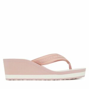 Flip-flops Tommy Hilfiger Th Stripes Wedge Beach Sandal FW0FW08521 Rózsaszín kép