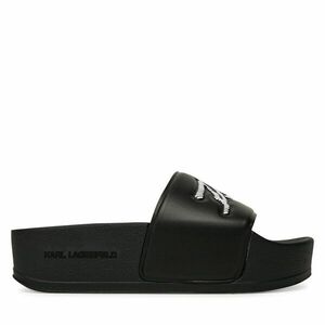 Papucs KARL LAGERFELD Kondo Maxi KL80872 Fekete kép